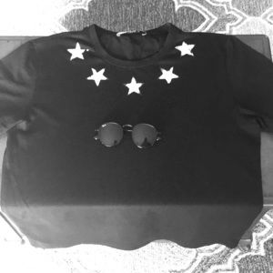 Vintage Givenchy Paris shirt with free raybans